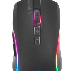 SPEEDLINK ZAVOS Gaming Mouse SL-680022-RRBK Wired, Rubber-Black