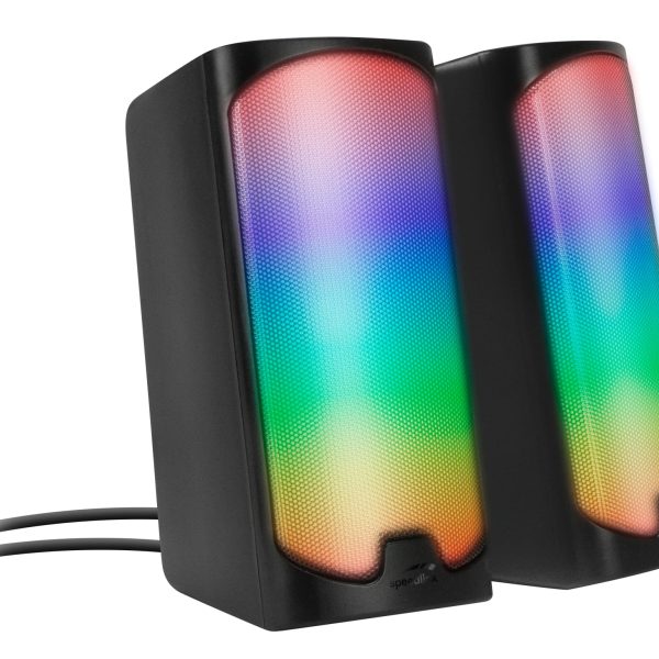 SPEEDLINK TONOS Gaming Speaker SL-810009-BK RGB, Stereo, Black