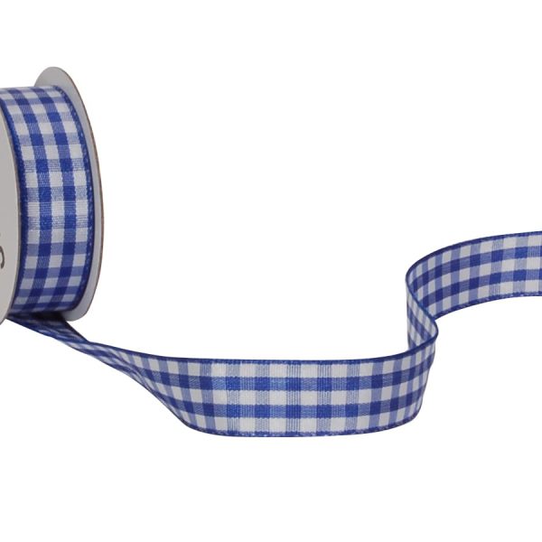 SPYK Band Cubino Vichy 1746.1554 15mmx3m blau-weiss