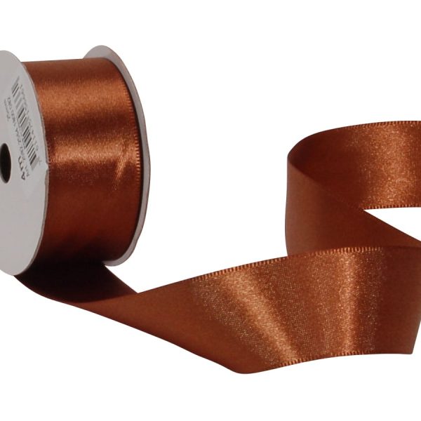 SPYK Satinband Cubino 2082.2564 25mmx4m chocolate