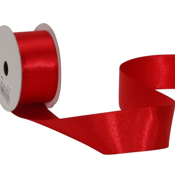 SPYK Satinband Cubino 2082.2564 25mmx4m rot