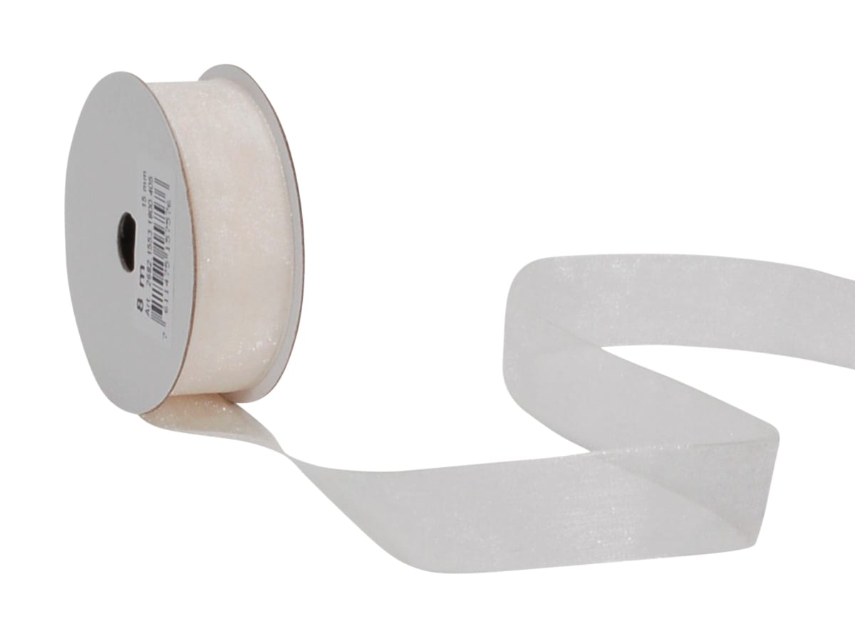 SPYK-2682.1553-7611475157576 SPYK Band Cubino Organsa 2682.1553 15mmx8m natural – Hochwertig & günstig bei ShopDeca