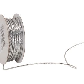 SPYK Kordel Cubino Lurexa 3504.0052 1mmx7m silber