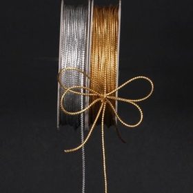 SPYK Band Cubino Lurexa-Kordel 3504.0553 silber 0,5mm/8m