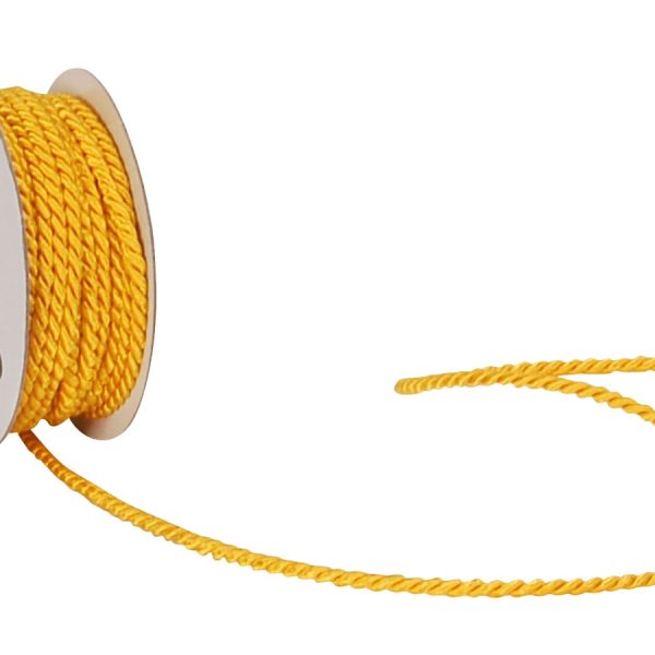 SPYK Seidenkordel Cubino 3525.0057 3mmx5m gelb