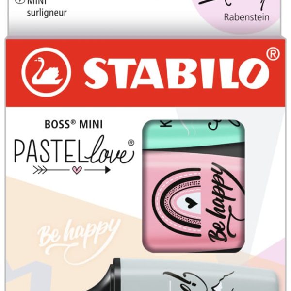 STABILO BOSS MINI Pastell 2.0 07/03-49 Etui 3 Stk.
