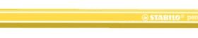 STABILO Bleistift 160 mit Gummi HB 2160/05HB gelb