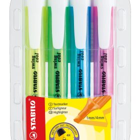 STABILO Swing Cool Leuchtmarker 275/4 SA 4 Farben ass.