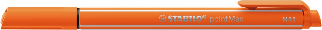STABILO-488-30-4006381581349 STABILO Fineliner PointMax 0.8mm 488/30 gelb/rot – Hochwertig & günstig bei ShopDeca