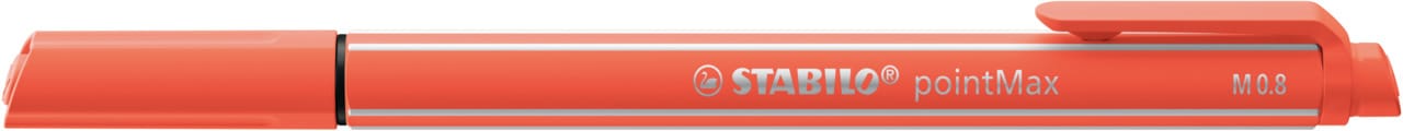 STABILO-488-7-4006381581769 STABILO Fineliner PointMax 0.8mm 488/7 korallenrot – Hochwertig & günstig bei ShopDeca