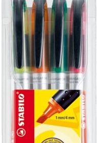 STABILO Textmarker NAVIGATOR 545/4 4 Farben ass.