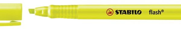 STABILO Textmarker FLASH 1/3,5mm 555/24 gelb