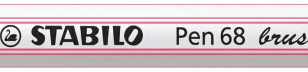 STABILO Fasermaler Pen 68 Brush 568/29 pink