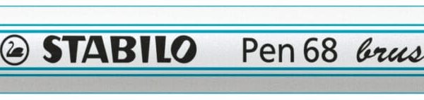 STABILO Fasermaler Pen 68 Brush 568/31 hellblau