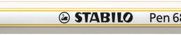 STABILO Fasermaler Pen 68 Brush 568/44 gelb