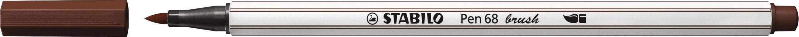 STABILO-568-45-4006381546003 STABILO Fasermaler Pen 68 Brush 568/45 braun – Hochwertig & günstig bei ShopDeca