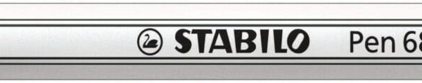 STABILO Fasermaler Pen 68 Brush 568/46 schwarz