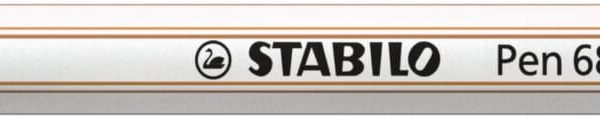 STABILO Fasermaler Pen 68 Brush 568/89 ocker dunkel