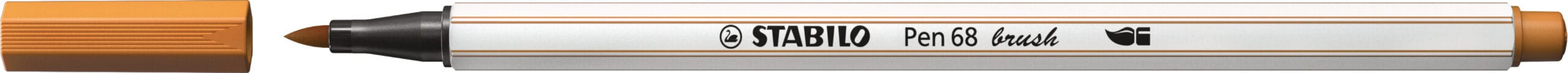 STABILO-568-89-4006381545945 STABILO Fasermaler Pen 68 Brush 568/89 ocker dunkel – Hochwertig & günstig bei ShopDeca