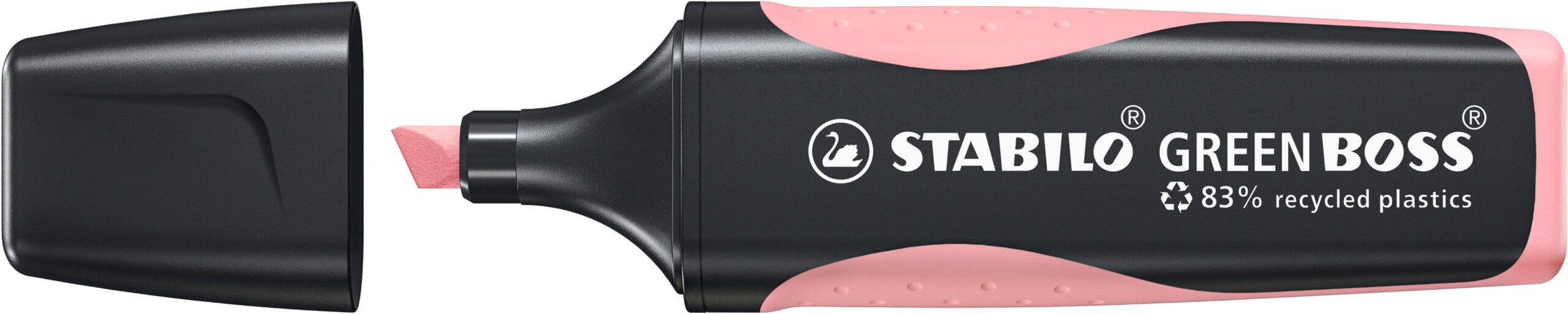 STABILO-6070-129-4006381564168 STABILO Textmarker GREEN BOSS 2-5mm 6070/129 pastell pink – Hochwertig & günstig bei ShopDeca