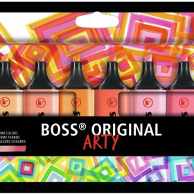 STABILO Textmarker BOSS ARTY 70/10-1-20 Warme Farben, Etui 10 Stk.