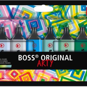 STABILO Textmarker BOSS ARTY 70/10-2-20 Kalte Farben, Etui 10 Stk.