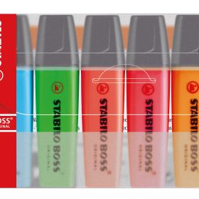 STABILO Textmarker BOSS ORIGINAL 2-5mm 70/6 6-farbig ass.