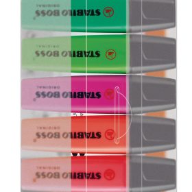 STABILO Boss Leuchtmarker Original 70/8 8 Farben ass.