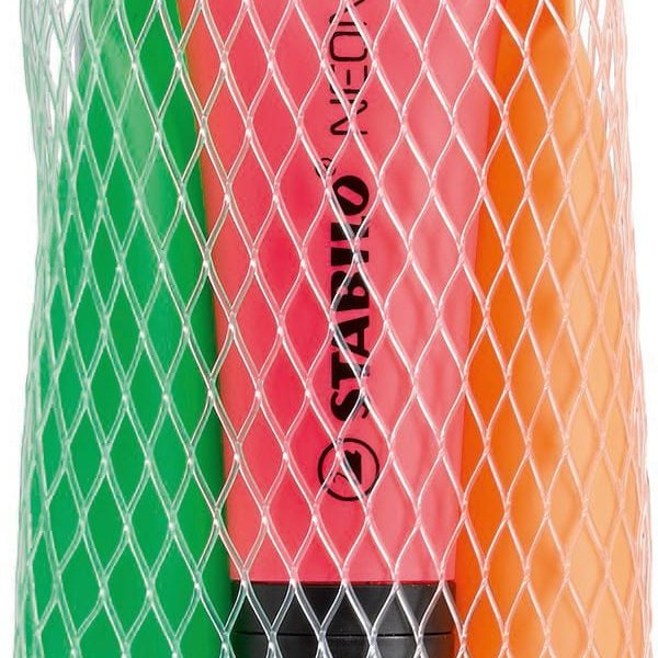 STABILO Textmarker Neon 72/4-1-5 4 Farben ass.