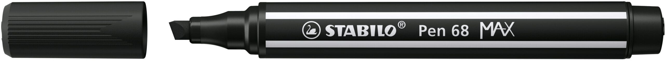 STABILO-768-46-4006381569750 STABILO Fasermaler Pen 68 MAX 2+5mm 768/46 schwarz – Hochwertig & günstig bei ShopDeca