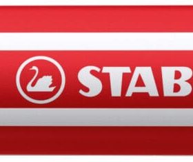 STABILO Fasermaler Pen 68 MAX 2+5mm 768/48 karminrot