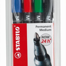 STABILO OHP Pen permanent M 843/4 4er Etui