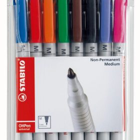 STABILO OHP Pen non-perm. M 853/8 8er Etui
