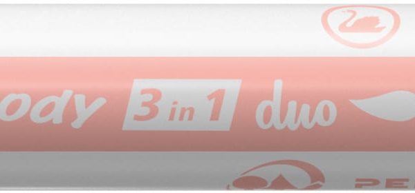 STABILO Farbstift Woody 3 in 1 882/100-355 Duo, weiss/apricot