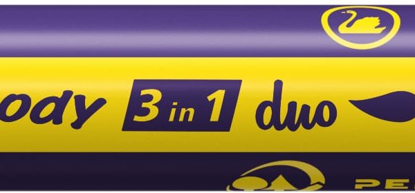 STABILO Farbstift Woody 3 in 1 882/205-385 Duo, gelb/violett