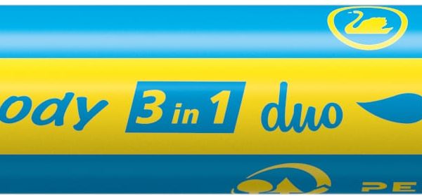 STABILO Farbstift Woody 3 in 1 882/205-405 Duo, gelb/blau