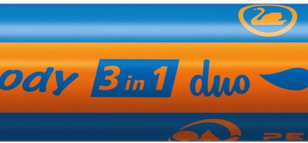 STABILO Farbstift Woody 3 in 1 882/220-425 Duo, orange/blau