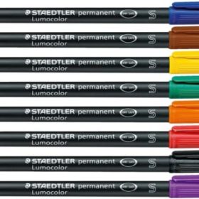 STAEDTLER Lumocolor permanent S 313 WP8 8 Farben ass.