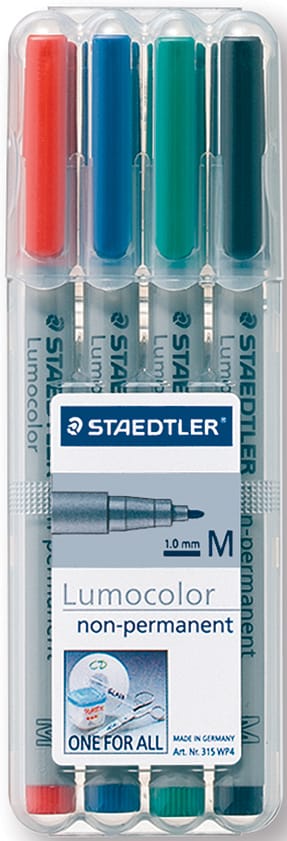 STAEDTLER-315-WP4-4007817309278 STAEDTLER Lumocolor non-perm. M 315 WP4 4 Farben ass. – Hochwertig & günstig bei ShopDeca
