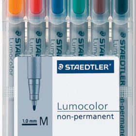 STAEDTLER Lumocolor non-perm. M 315-WP6 6 Farben ass.