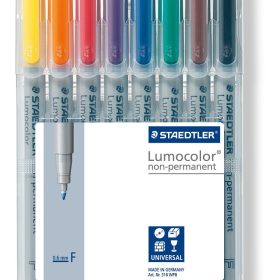 STAEDTLER Lumocolor non-perm. F 316 WP8 8 Farben ass.