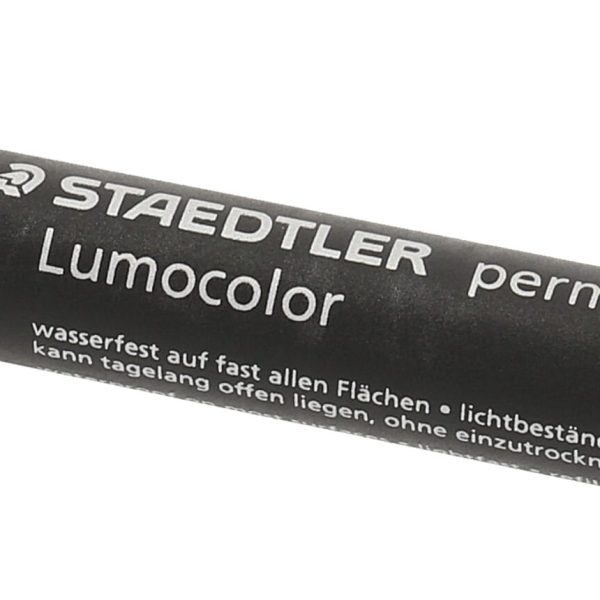 STAEDTLER Perm. Marker Lumocolor 350 350-2 rot, Keilspitze