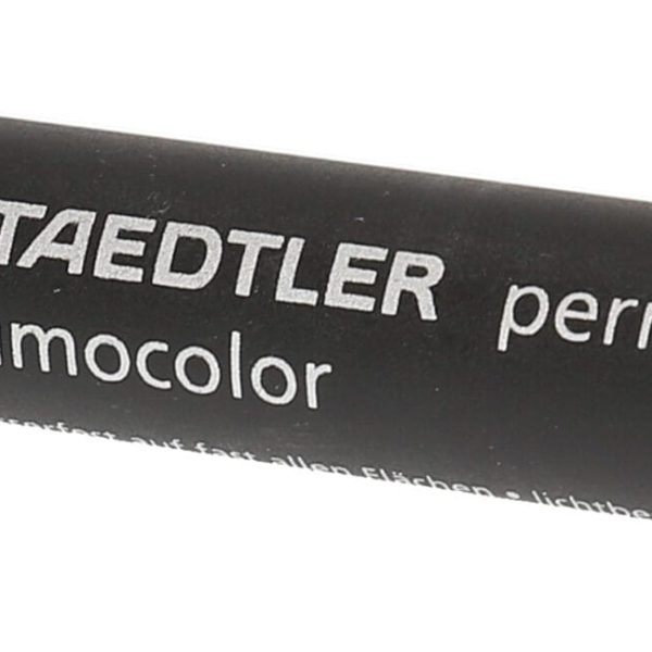 STAEDTLER Perm. Marker Lumocolor 350 350-3 blau, Keilspitze