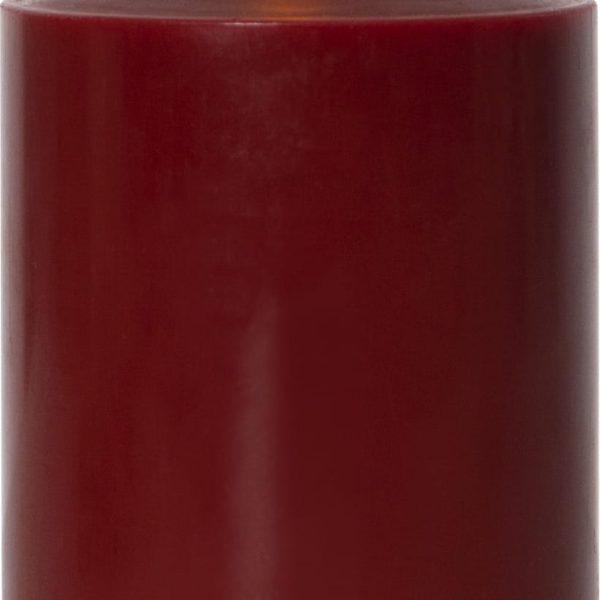 STAR TRADING LED Kerze Flamme 15cm 12.063-53 rot