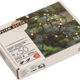 STAR TRADING System Decor Lichterkette 5m 12.495-27-1 Extra, schwarz