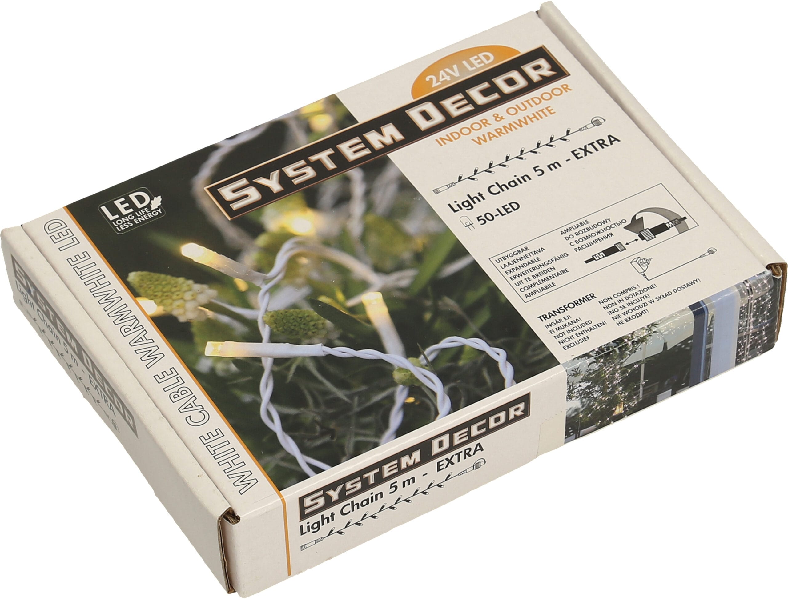 STAR-TRADING-12.495-28-7391482018250 STAR TRADING System Decor Lichterkette 5m 12.495-28 Extra, weiss – Hochwertig & günstig bei ShopDeca