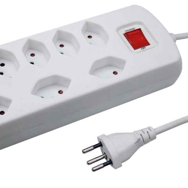 STEFFEN Steckdosenleiste 11x11cm 2076022111S weiss 11 Stecker