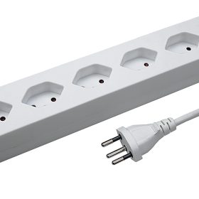 STEFFEN Steckdosenleiste 1,5m 207603216S weiss 6 Stecker