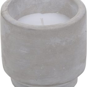 STEINHART Indoor Kerze Cleo 72x79mm 2019301000 weiss