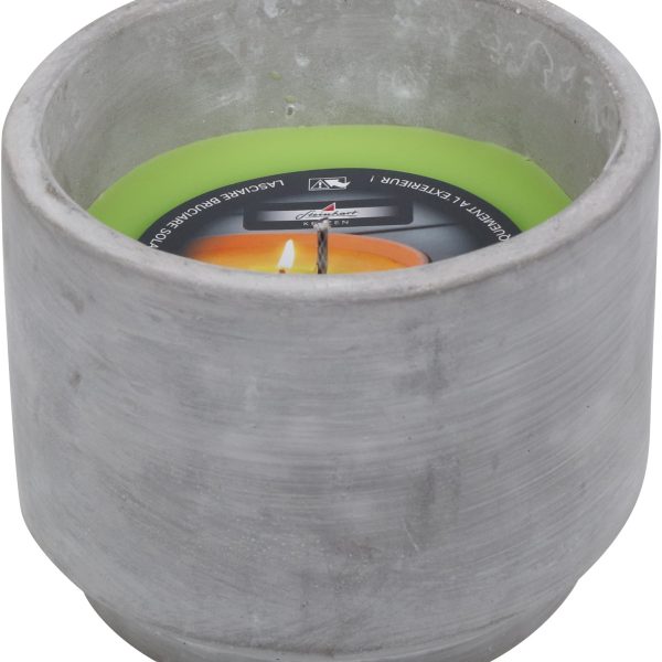 STEINHART Outdoor Kerze Cleo 104x125mm 2019506000 limette